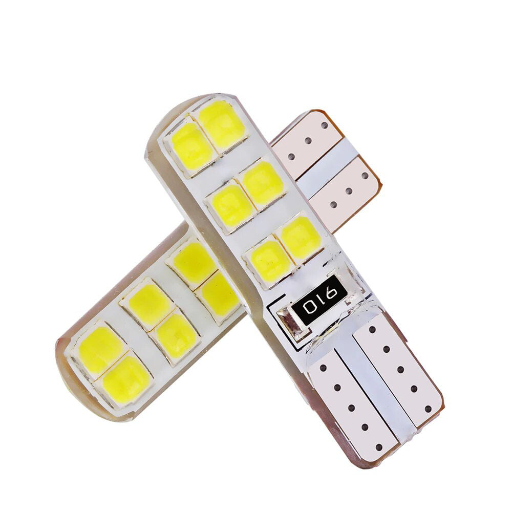 KNMASTER T10 Canbus Smd 2835 12 Ledli Silikon Kaplı Evrensel Beyaz Takım