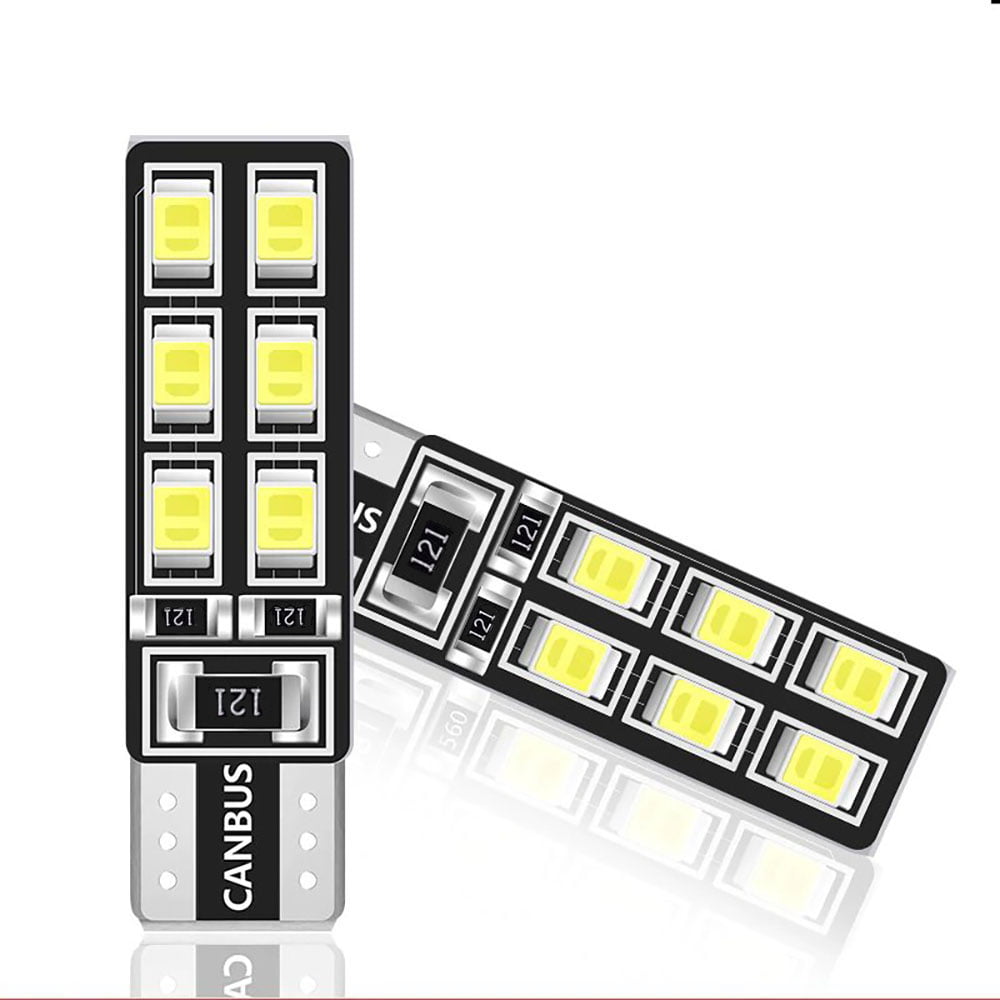 KNMASTER T10 Canbus Smd 2835 12 Ledli Evrensel Beyaz Led Takım