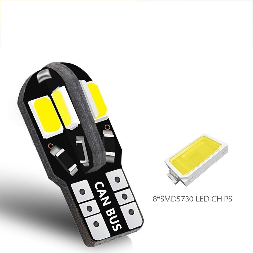 KNMASTER T10 Canbus Smd 5730 8 Ledli Evrensel Beyaz Led Takım