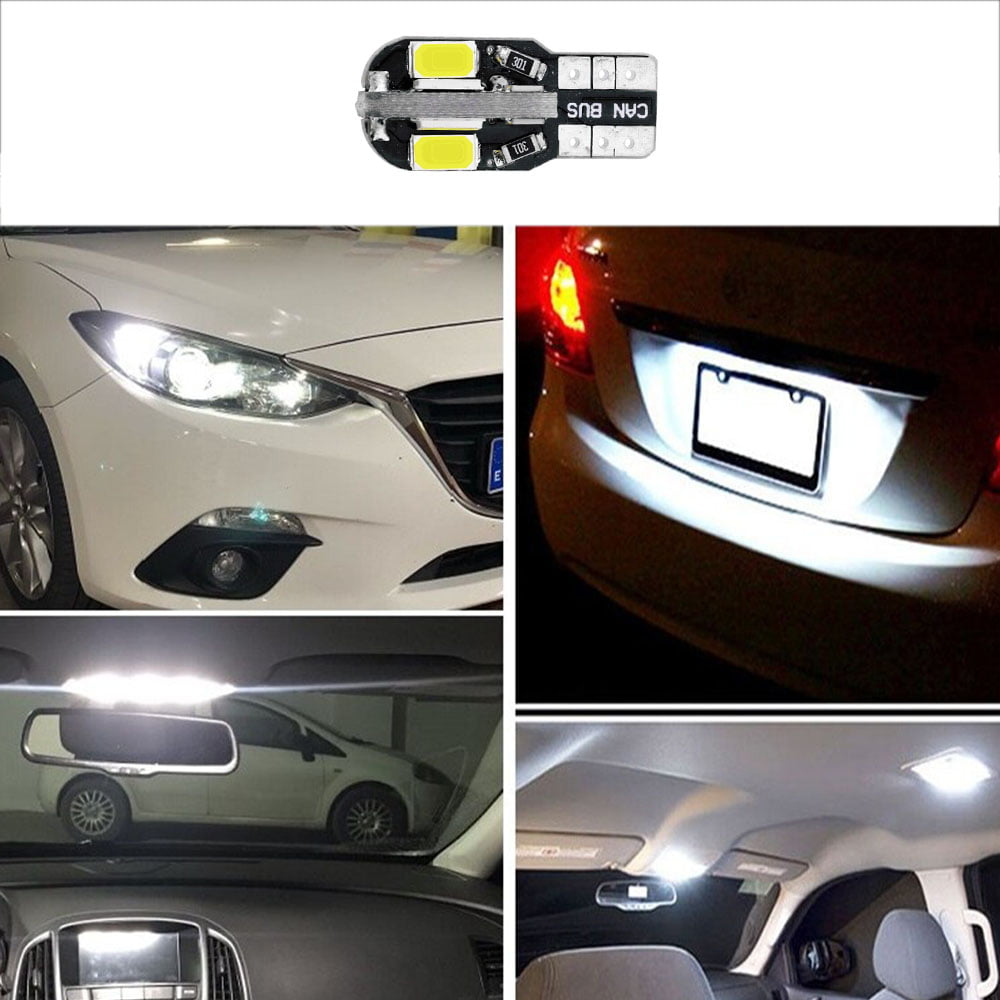 KNMASTER T10 Canbus Smd 5730 8 Ledli Evrensel Beyaz Led Takım