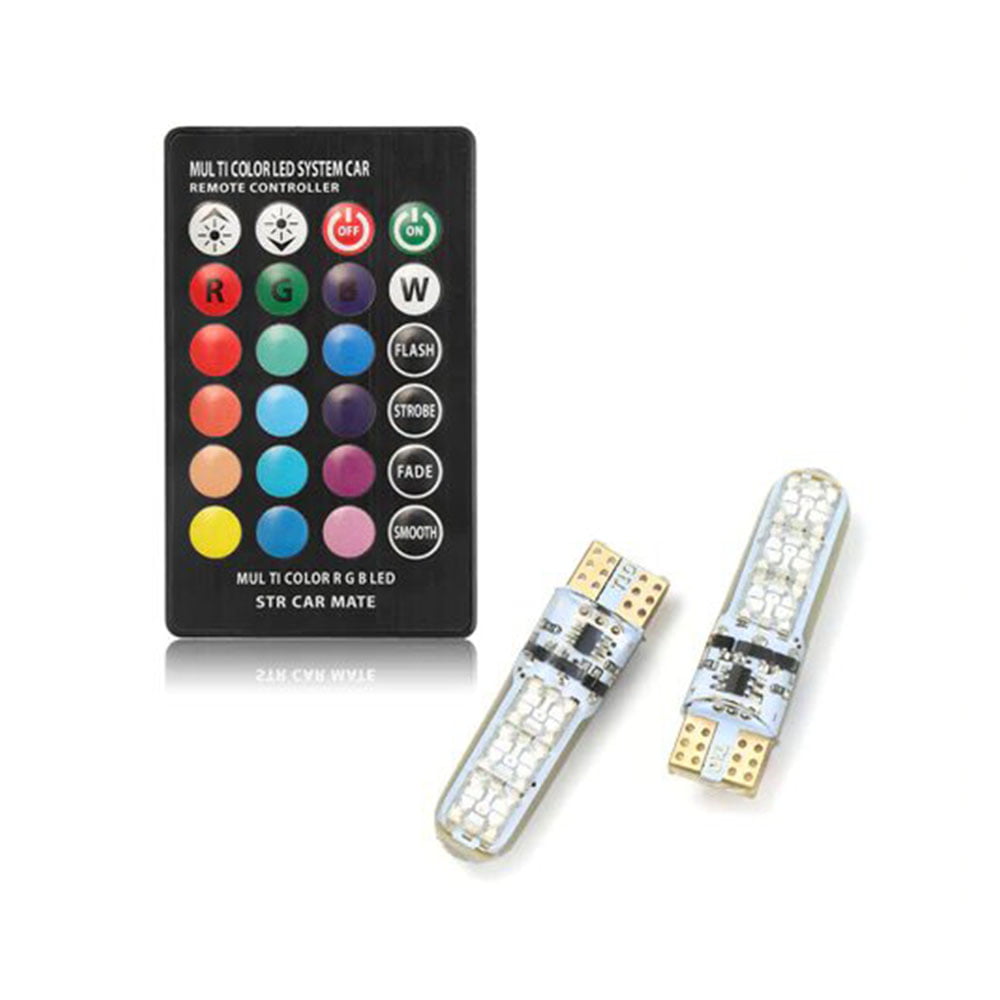 KNMASTER T10 RGB Uzaktan Kumandalı Çok Renkli Park Ampulü Led Takımı
