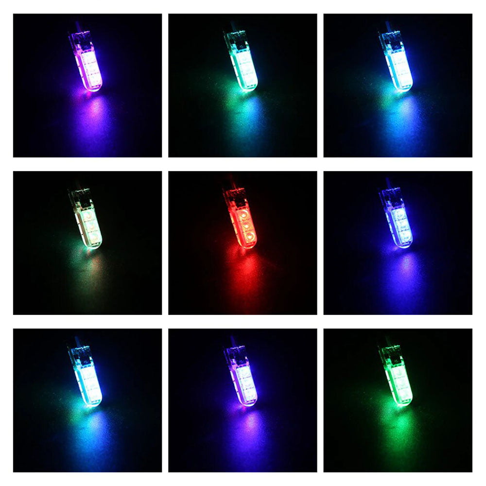 KNMASTER T10 RGB Uzaktan Kumandalı Çok Renkli Park Ampulü Led Takımı