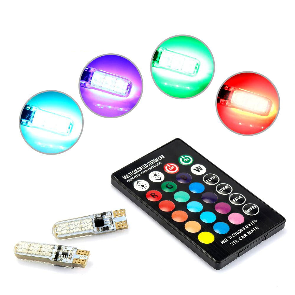 KNMASTER T10 RGB Uzaktan Kumandalı Çok Renkli Park Ampulü Led Takımı