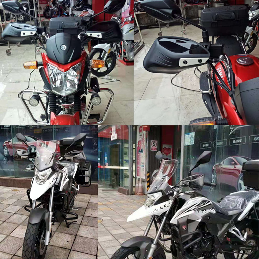KNMASTER Evrensel Motosiklet Elcik Koruma Takımı Siyah