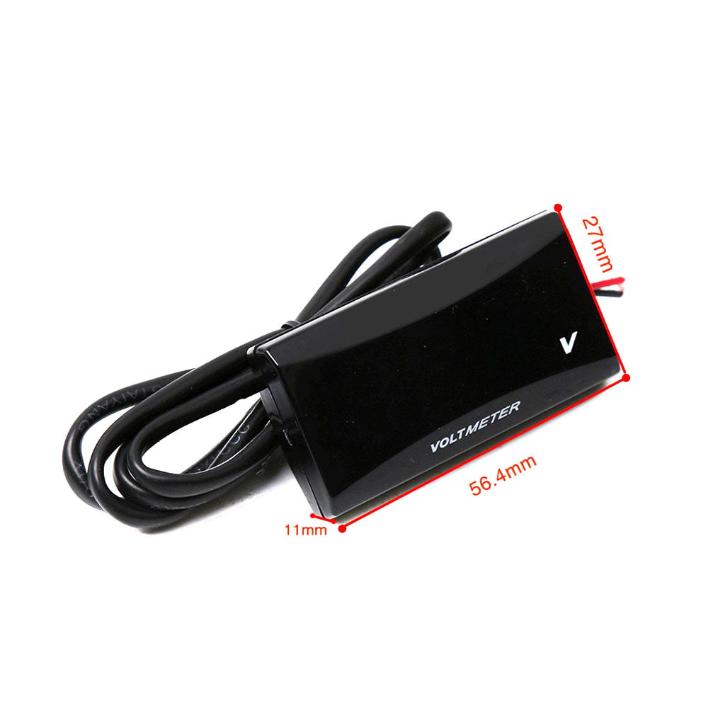 Rizoma Dijital Voltmetre Kırmızı Led