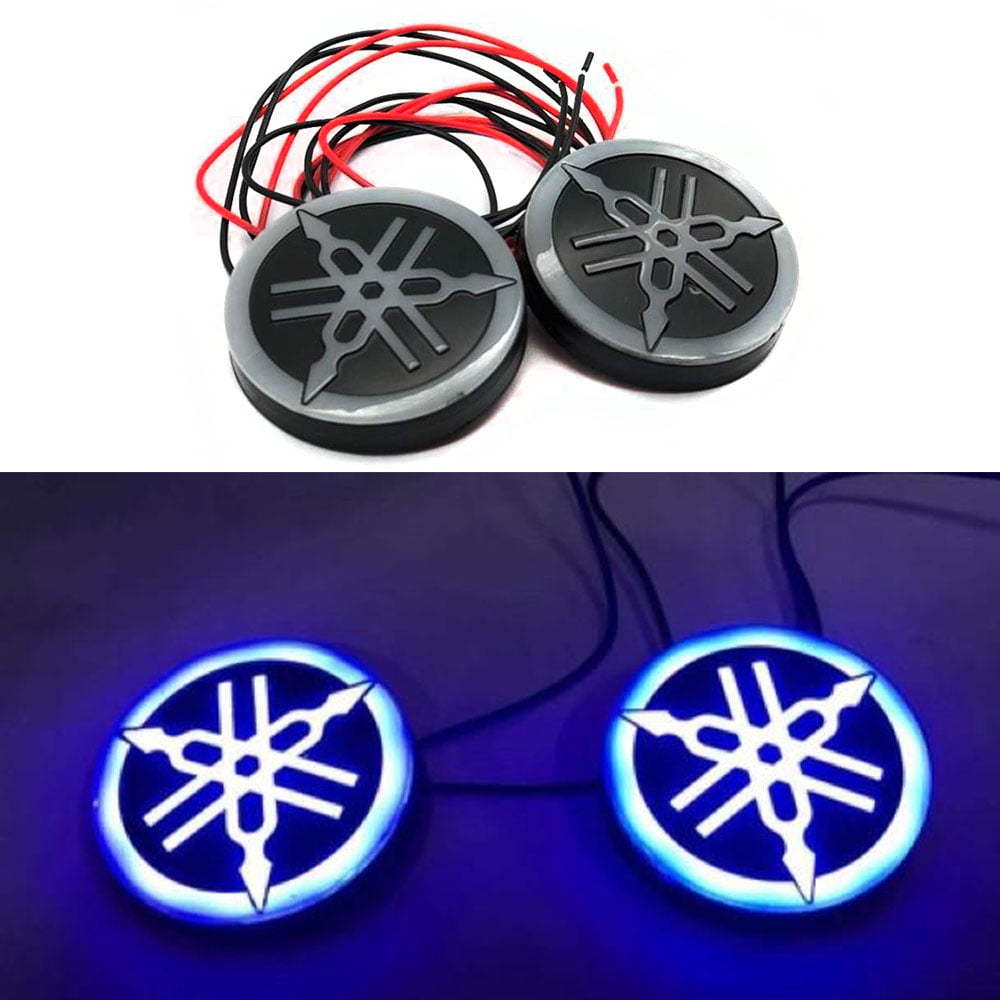 YAMAHA Yamaha Mavi Led Işıklı Logo / Amblem Seti