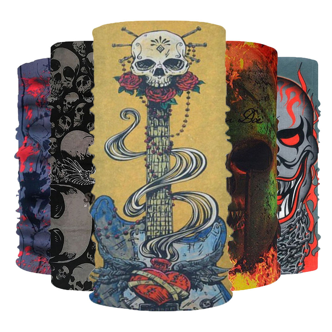 KNMASTER Knmaster Caribbean 5’li Paket Buff Bandana Boyunluk Maske TÜRK MARKASI