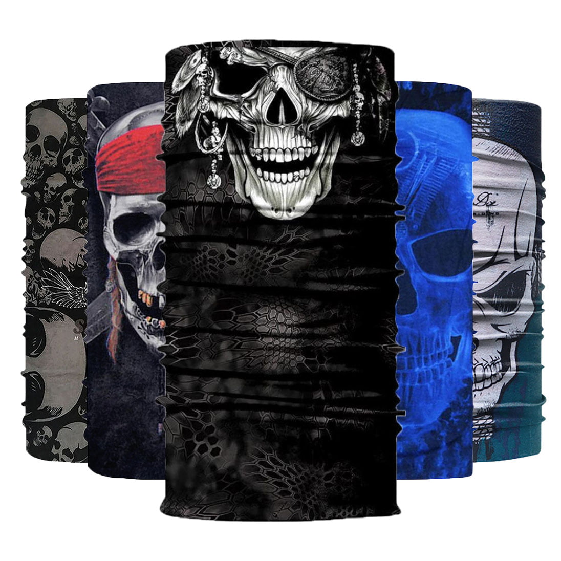KNMASTER Knmaster Flying Dutchman 5’li Paket Buff Bandana Boyunluk Maske TÜRK MARKASI