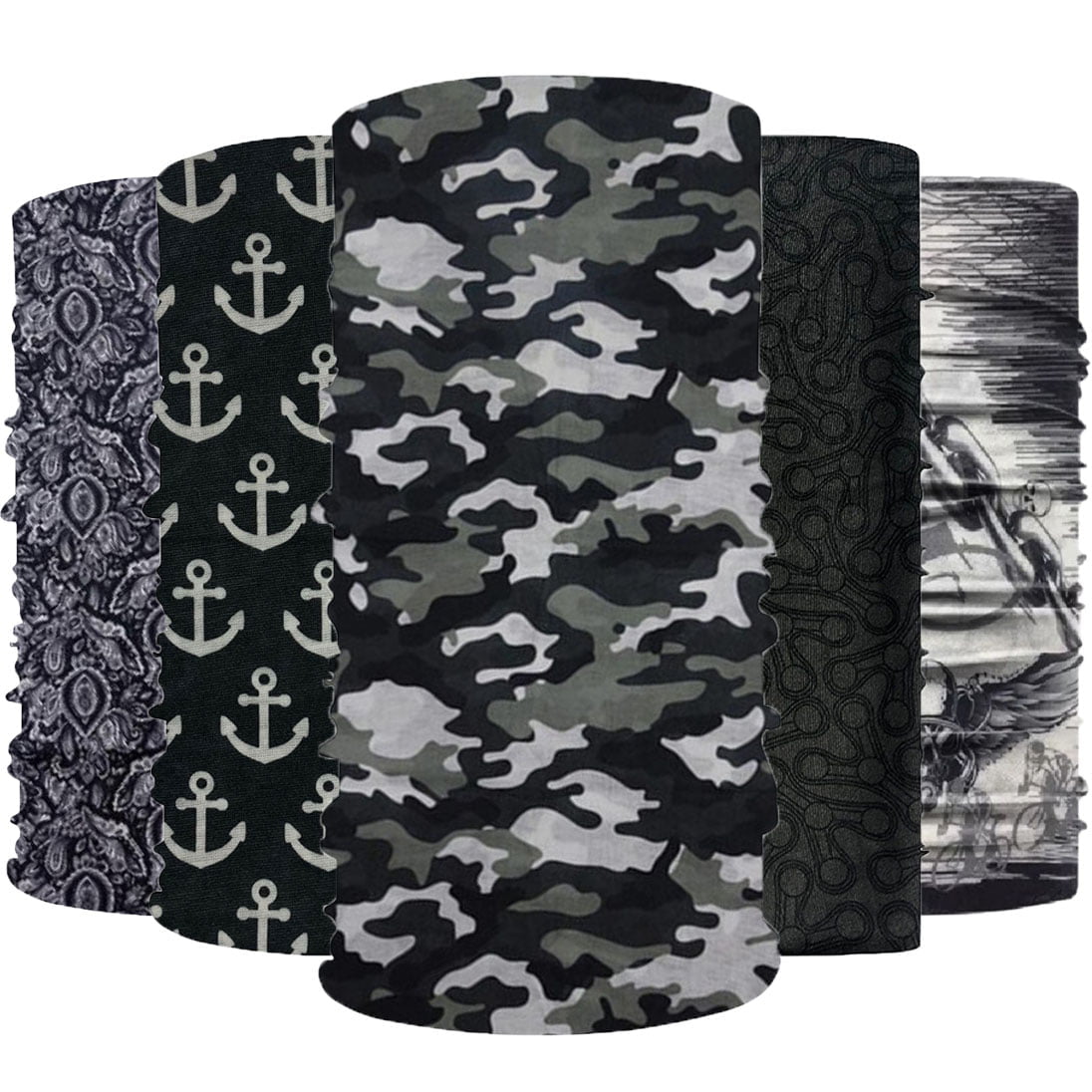 KNMASTER Knmaster Nordic 5’li Paket Buff Bandana Boyunluk Maske TÜRK MARKASI