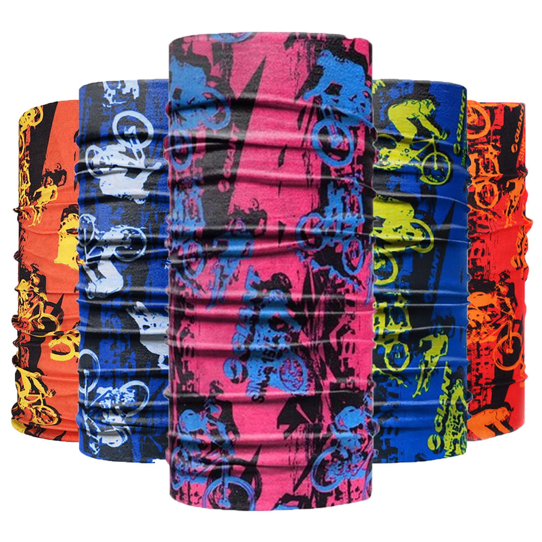 KNMASTER Knmaster Cycle 5’li Paket Buff Bandana Boyunluk Maske TÜRK MARKASI
