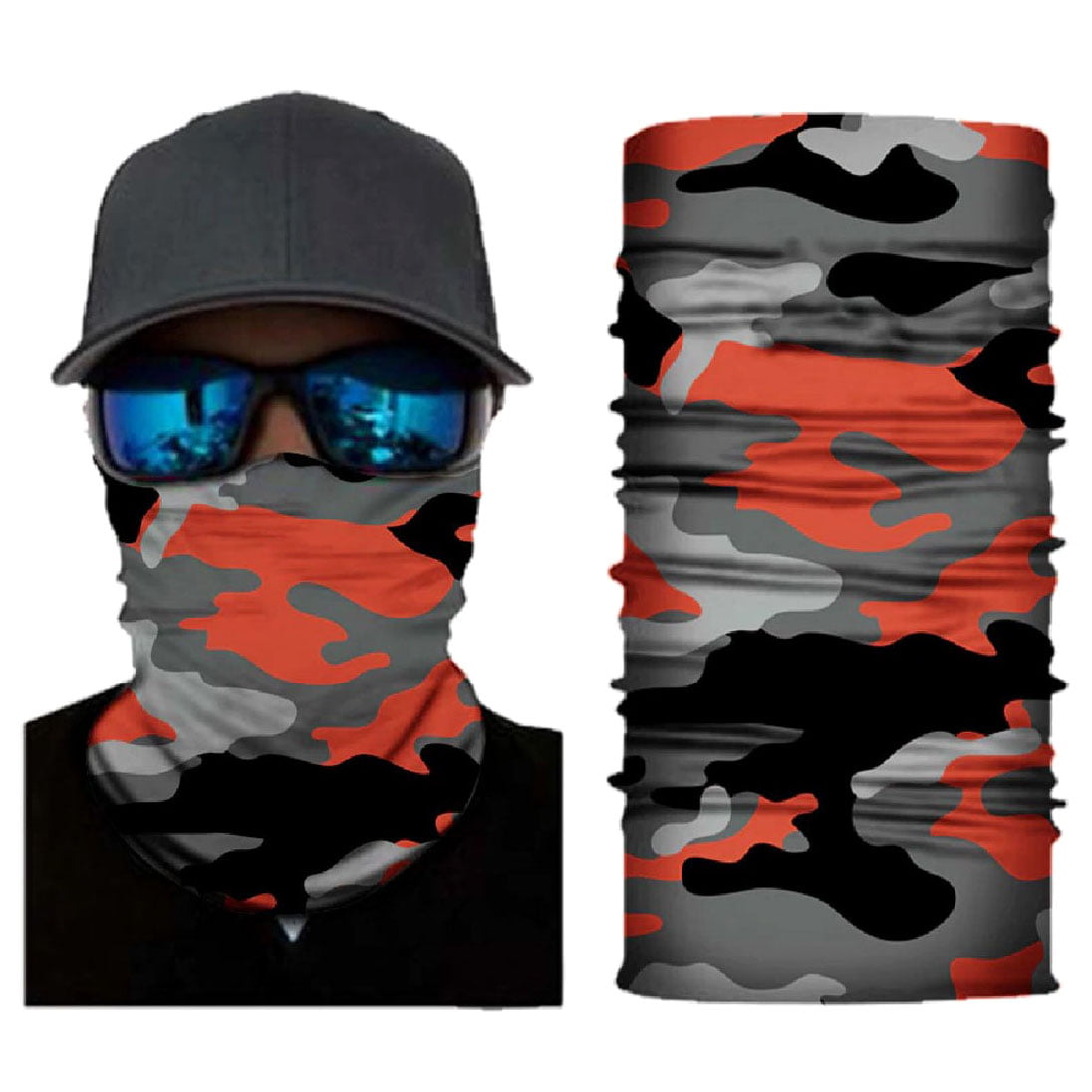 KNMASTER Knmaster Flame Buff Bandana Boyunluk Maske TÜRK MARKASI