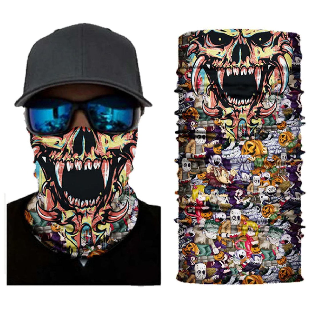 KNMASTER Knmaster Damien Buff Bandana Boyunluk Maske TÜRK MARKASI