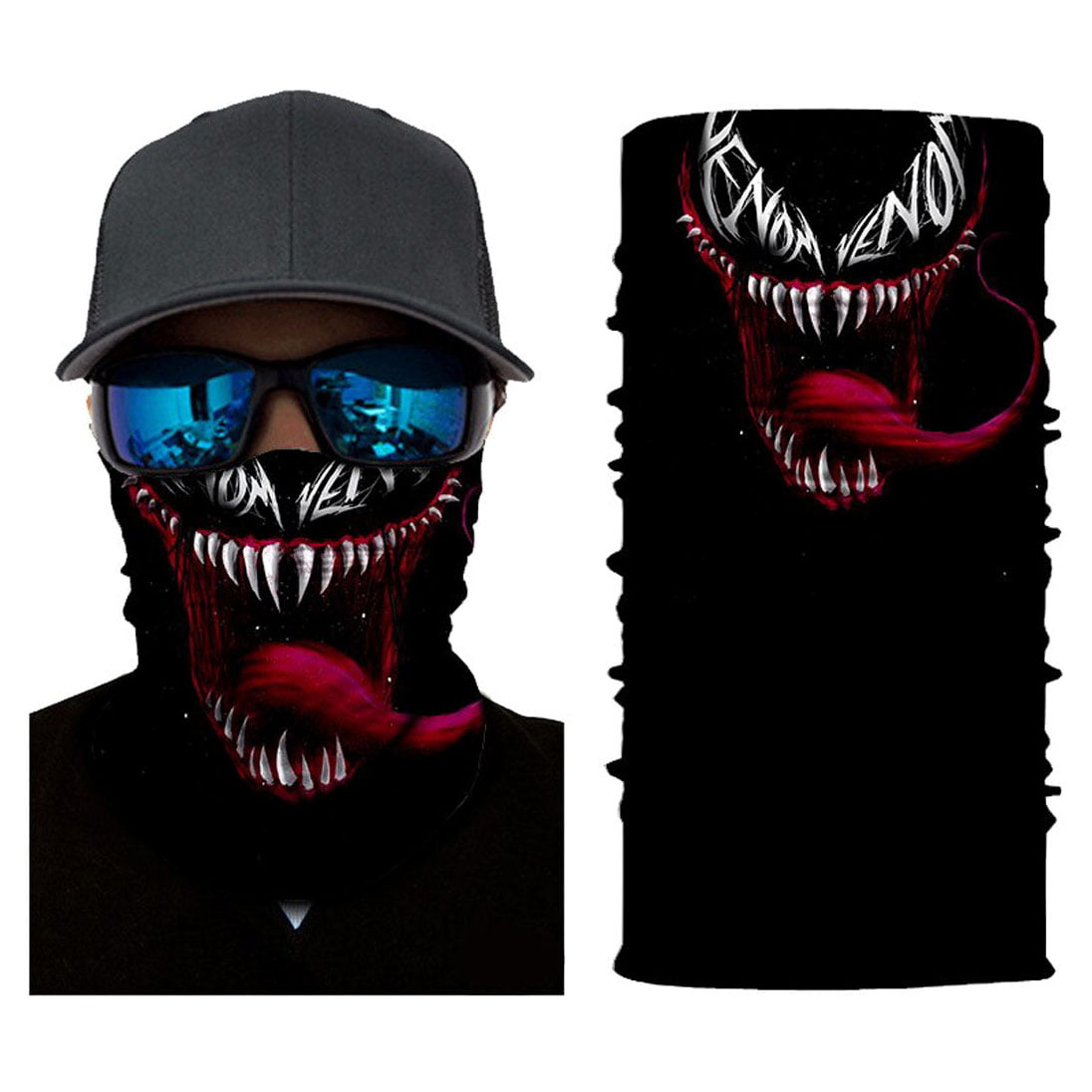 KNMASTER Knmaster Venom Buff Bandana Boyunluk Maske TÜRK MARKASI