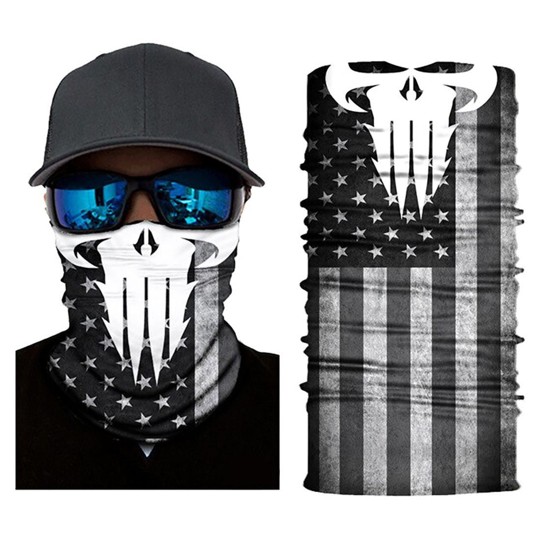 KNMASTER Knmaster White Castle Buff Bandana Boyunluk Maske TÜRK MARKASI