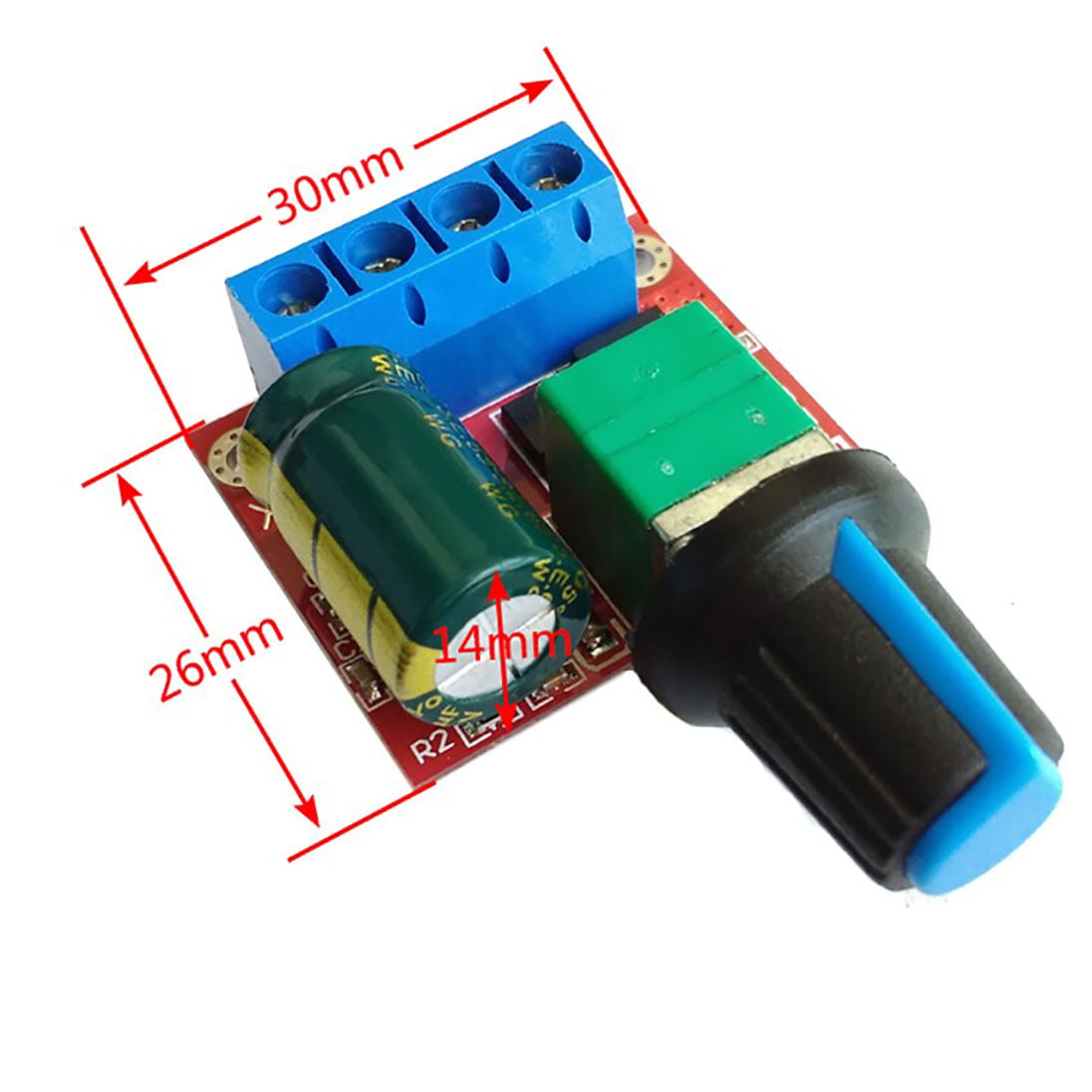 KNMASTER PWM DC (5v-35v) 5A Dimmer Hız Kontrol Devresi