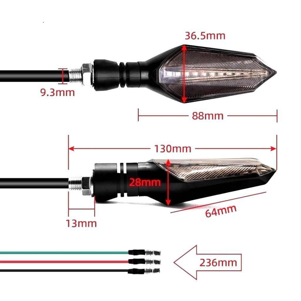 KNMASTER Knmaster KS-230 Sarı Mavi Sinyal Takımı