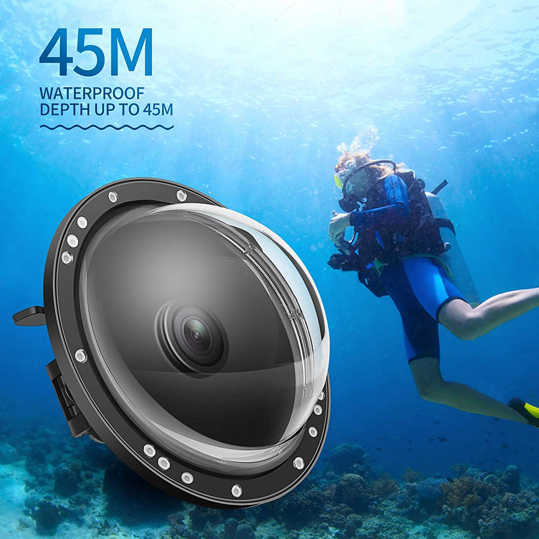 DJI Osmo Action 4K Uyumlu Dome Seti