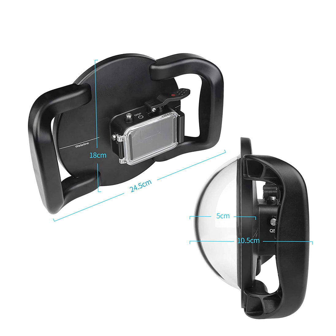 DJI Osmo Action 4K Uyumlu Dome Seti