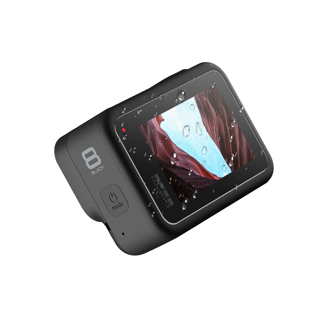 KNMASTER GoPro Hero 8 Uyumlu Ekran ve Lens Koruyucu Film