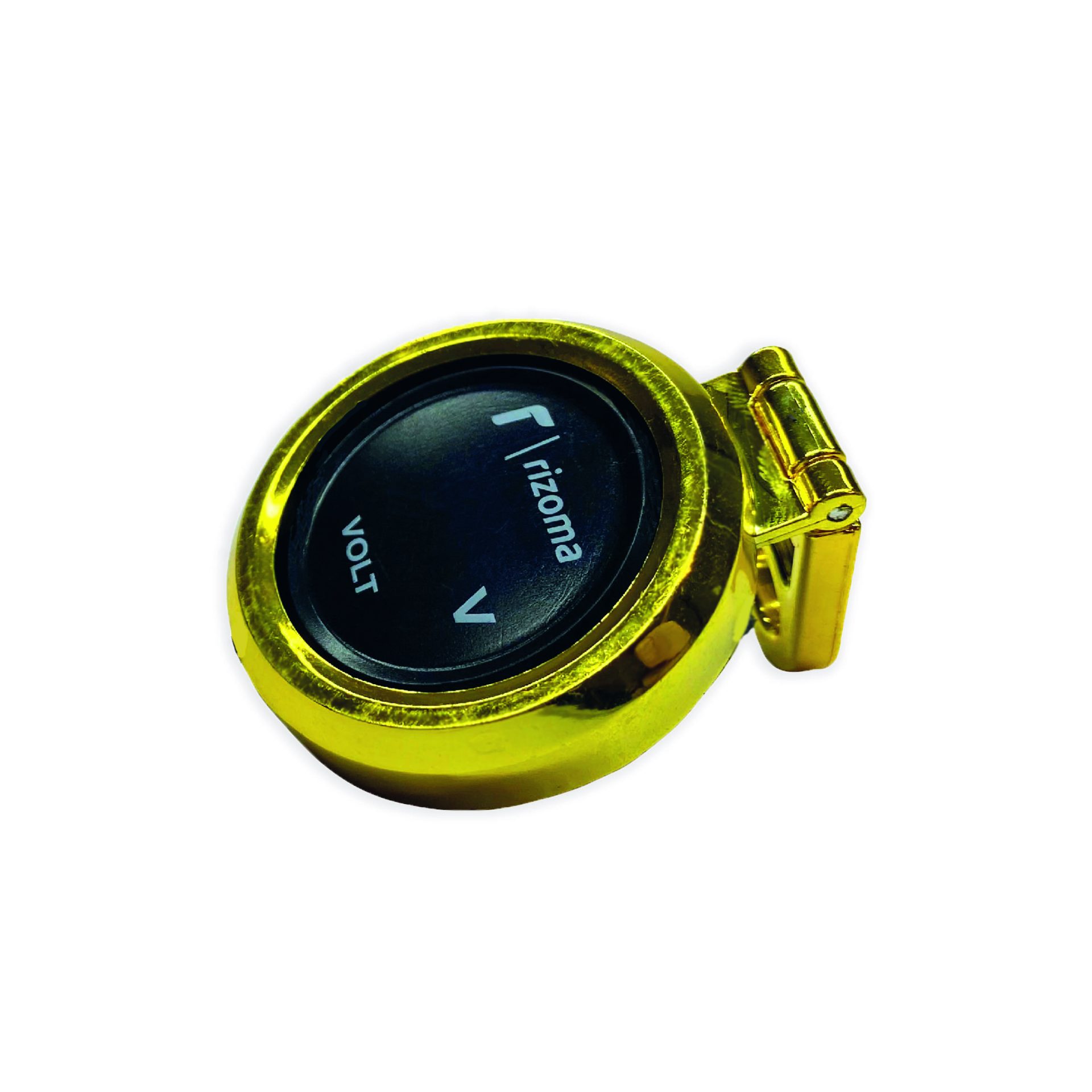 Rizoma Dijital Voltmetre Kırmızı Led Yuvarlak Model