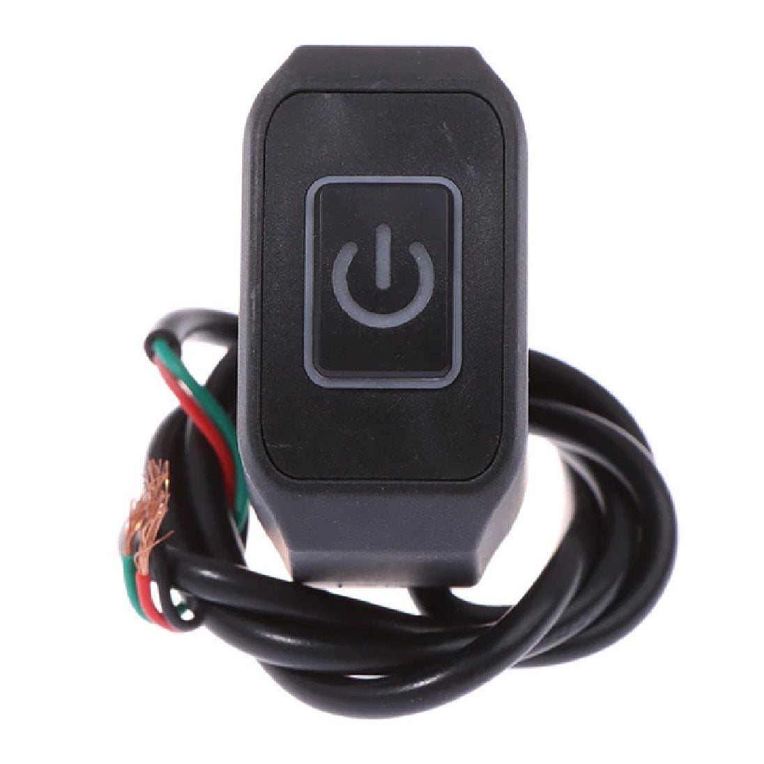 KNMASTER Knmaster Gidon Bağlantılı Motosiklet Aç Kapa Butonu Beyaz Led