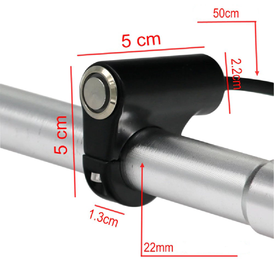 KNMASTER Knmaster B340 Motosiklet Bas Çek Butonu