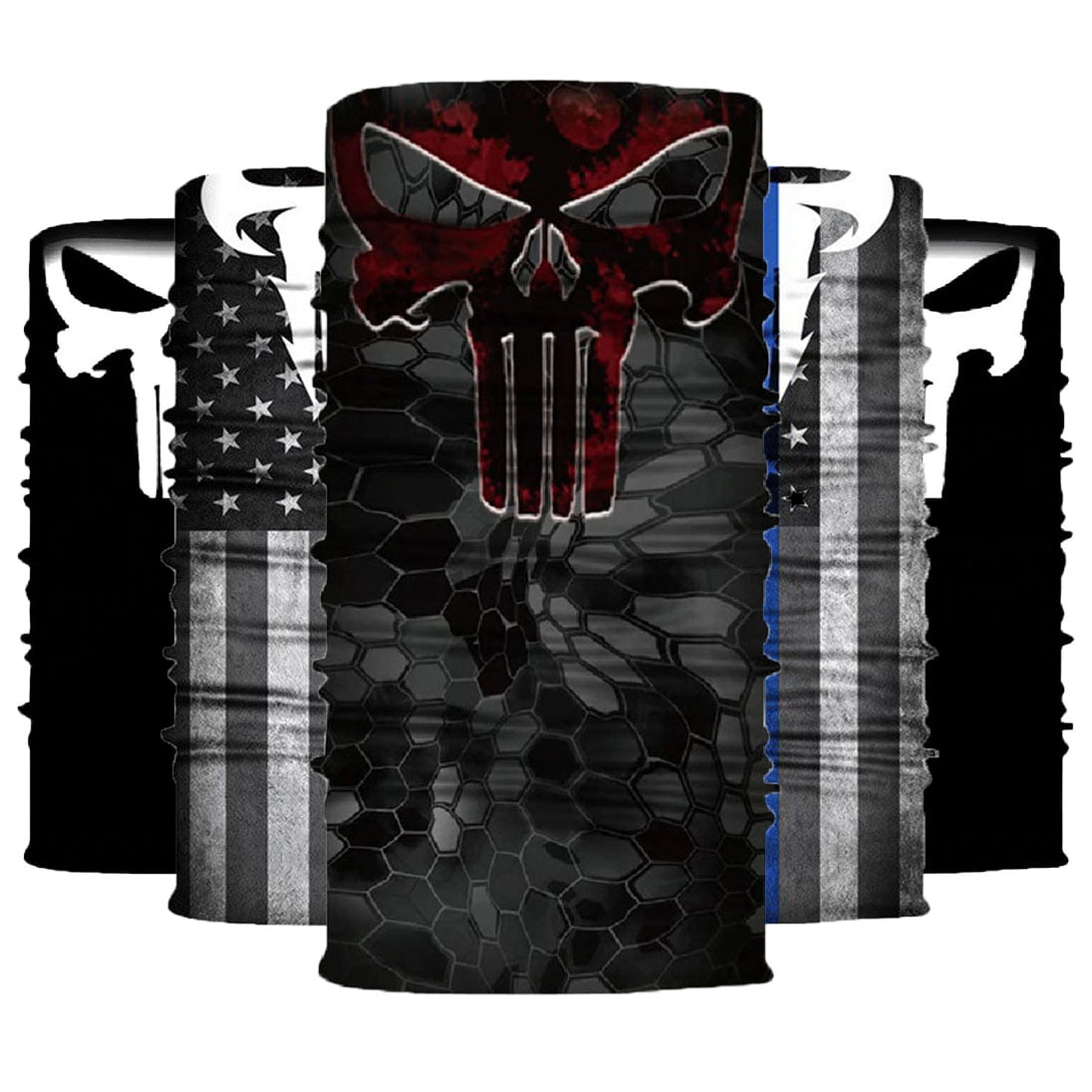 KNMASTER Knmaster Punisher 5’li Paket Buff Bandana TÜRK MARKASI