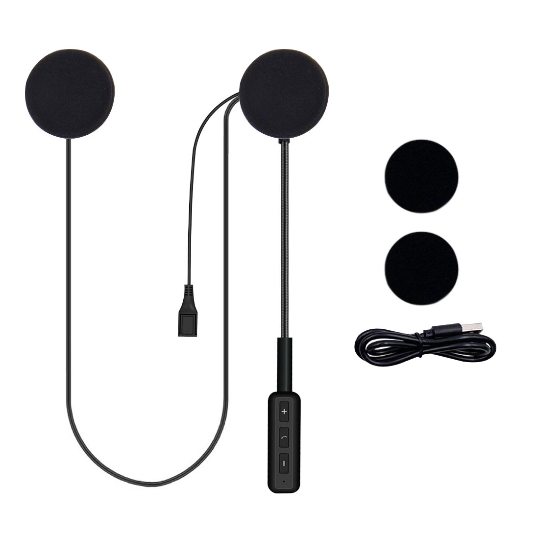 KNMASTER Knmaster KN100 Eco Motosiklet Bluetooth Kulaklık Mikrofon Seti