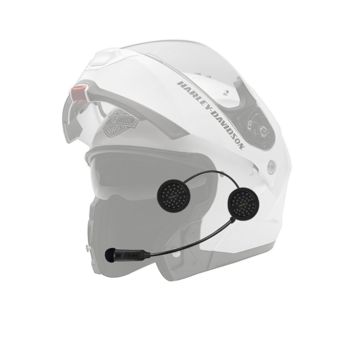 KNMASTER Knmaster KN100 Eco Motosiklet Bluetooth Kulaklık Mikrofon Seti