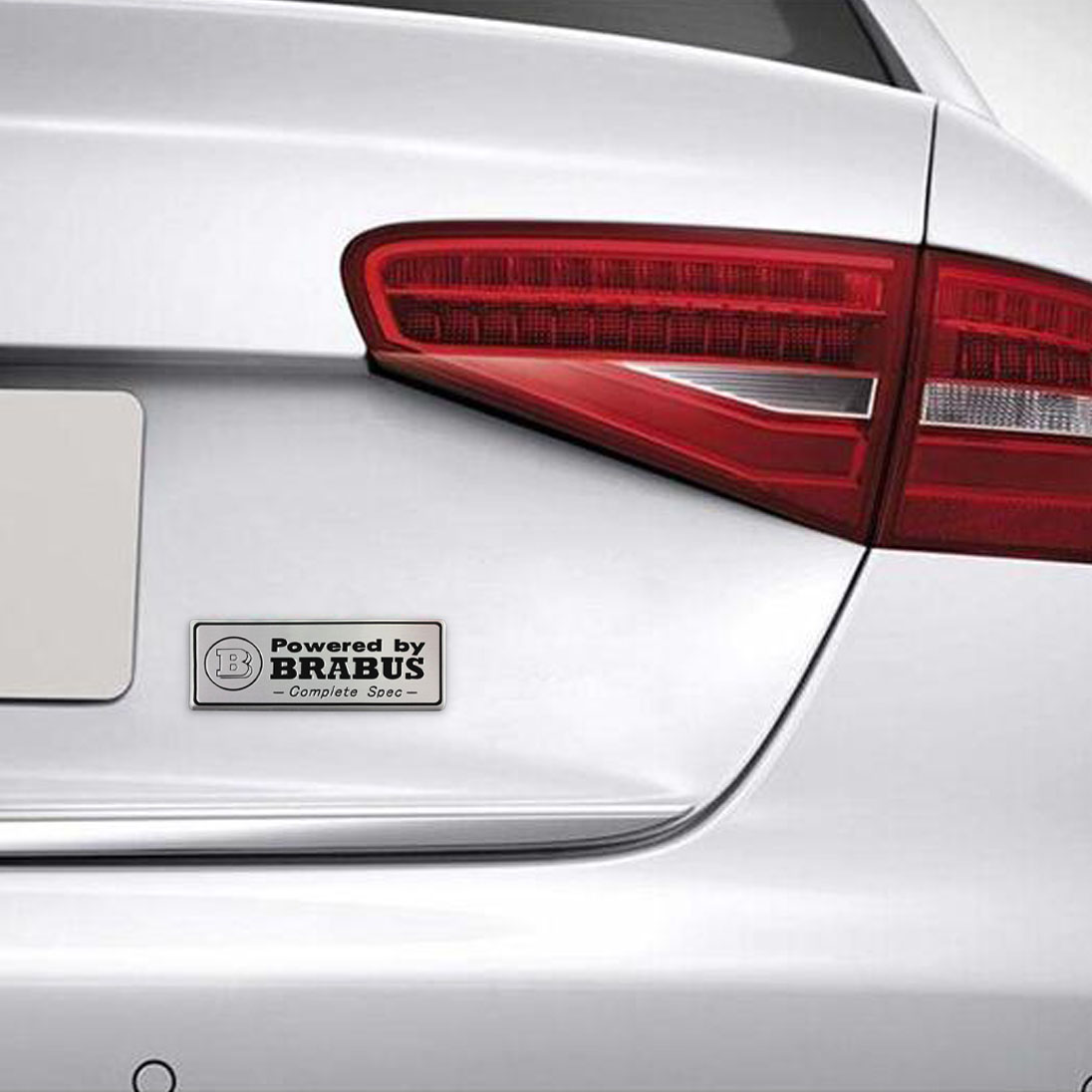 KNMASTER Powered by Brabus Alüminyum Sticker Yapıştırma