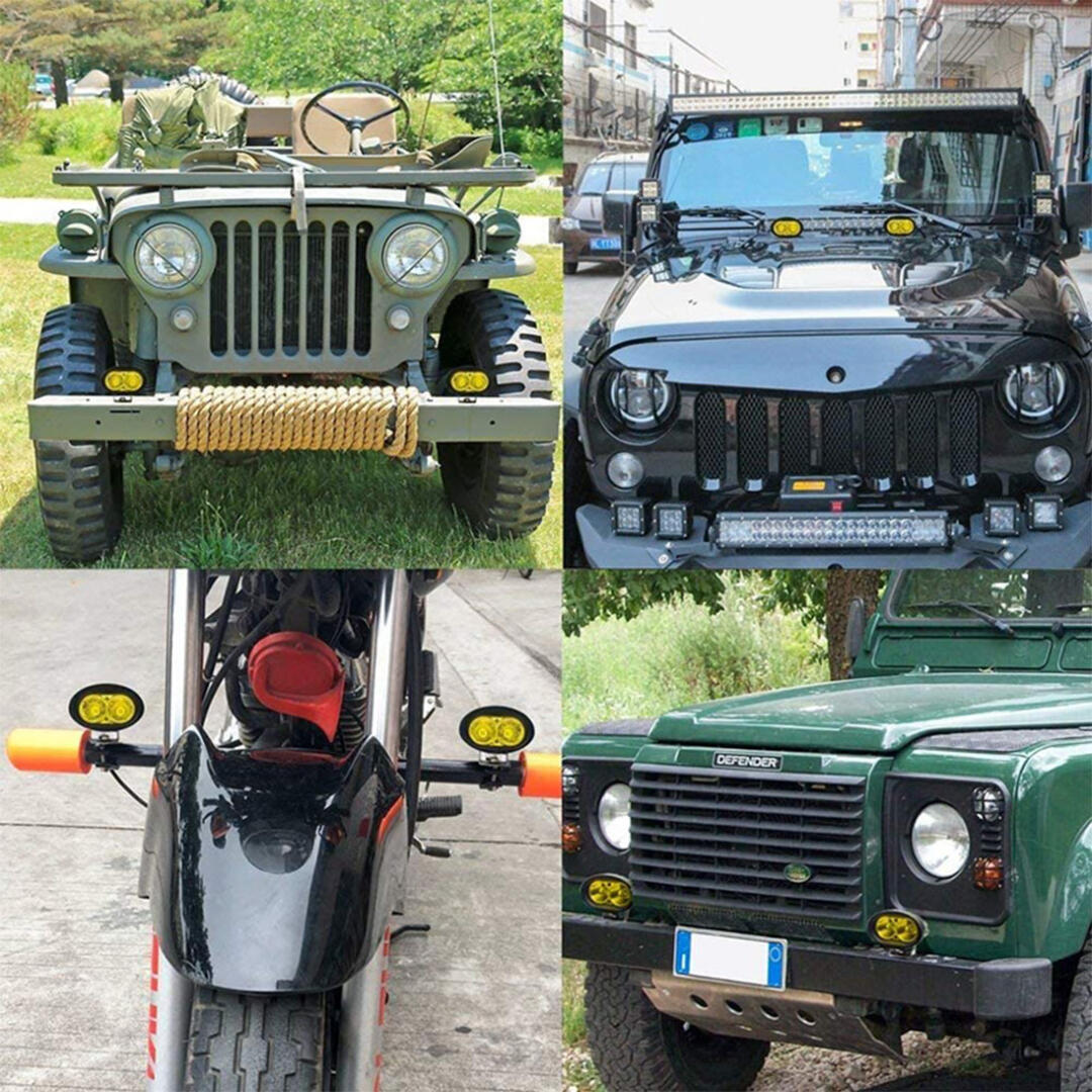 KNMASTER Knmaster Yandit 20W Motosiklet / Off Road Sis Farı