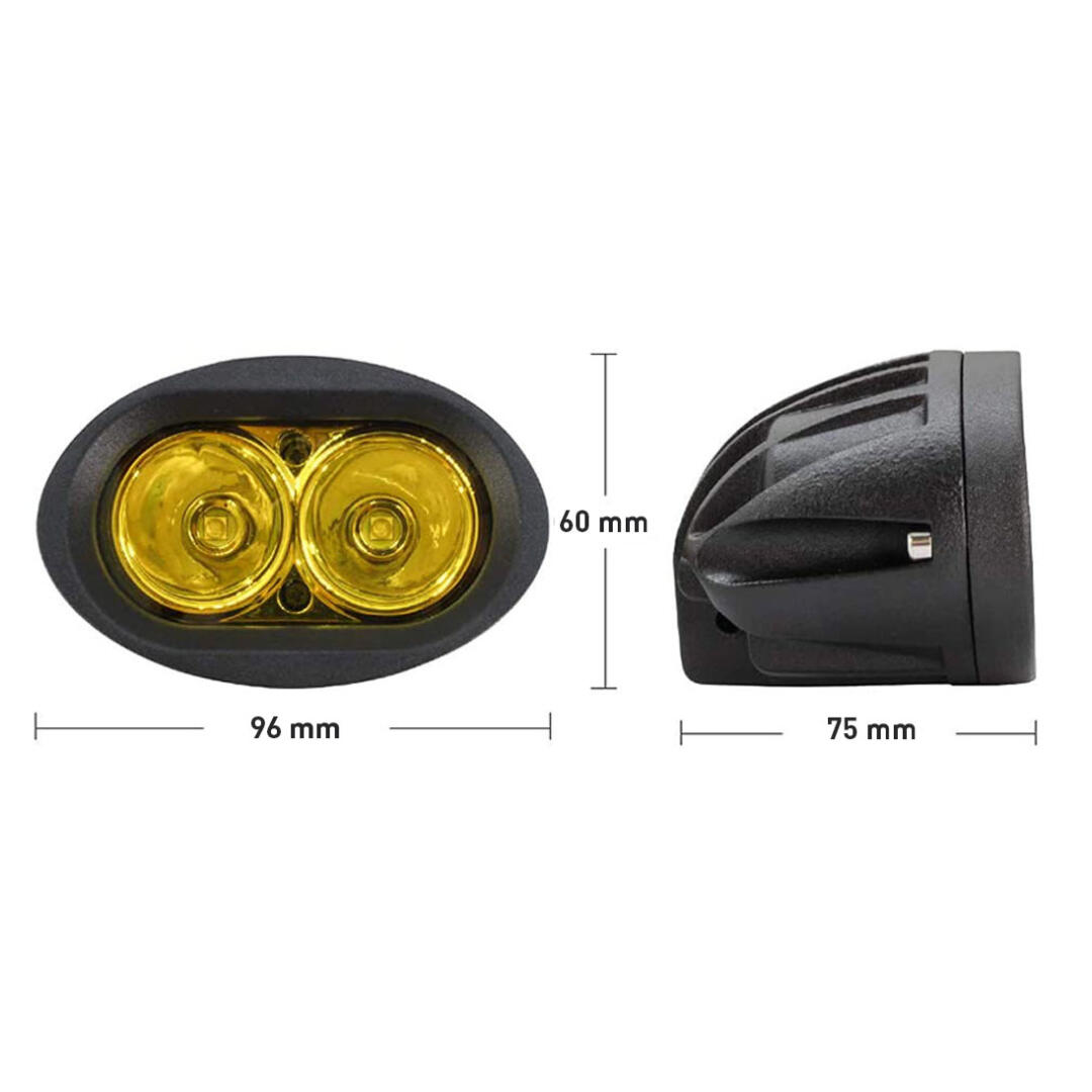 KNMASTER Knmaster Yandit 20W Motosiklet / Off Road Sis Farı