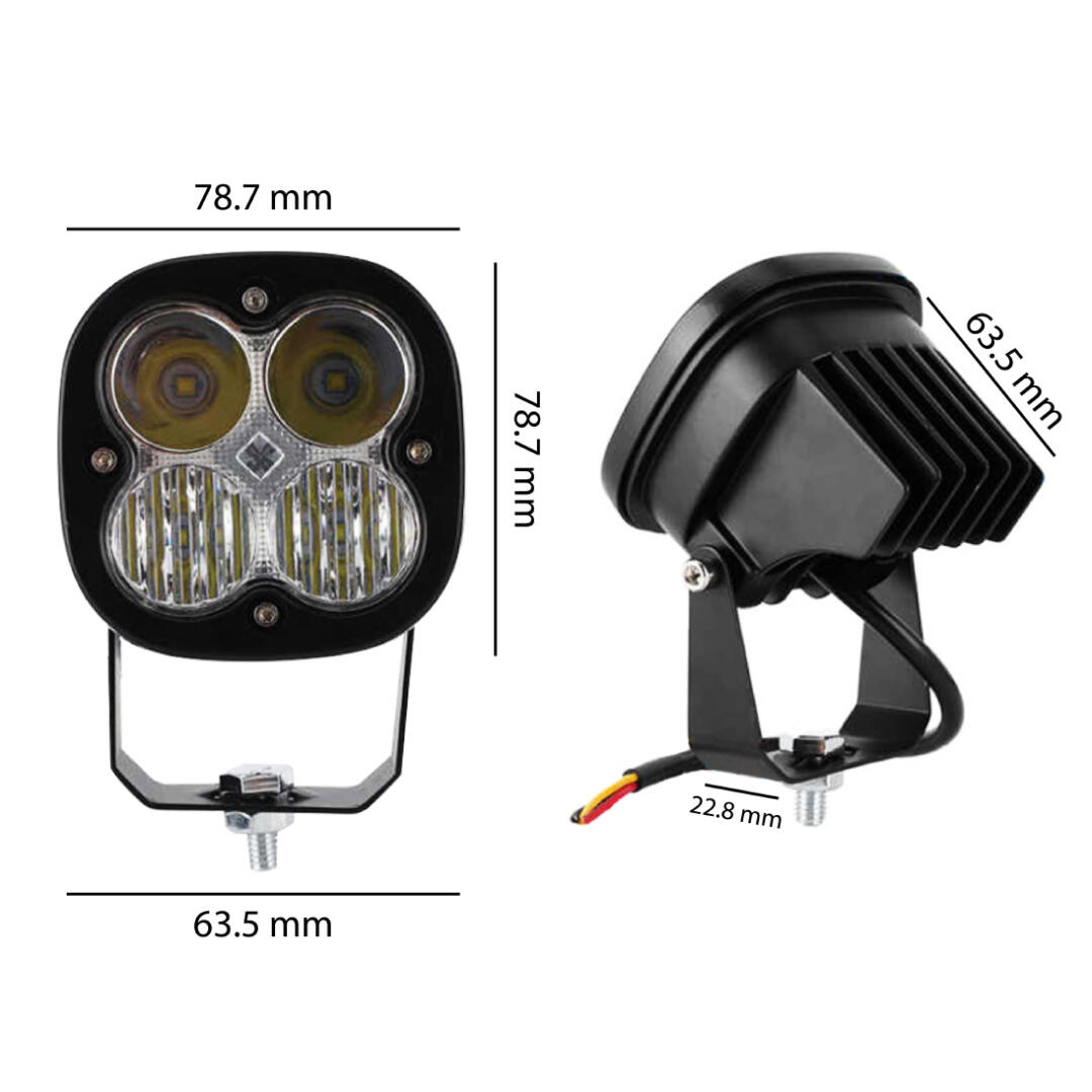 KNMASTER Knmaster Combo 40W Motosiklet / Off Road Led Sis Farı