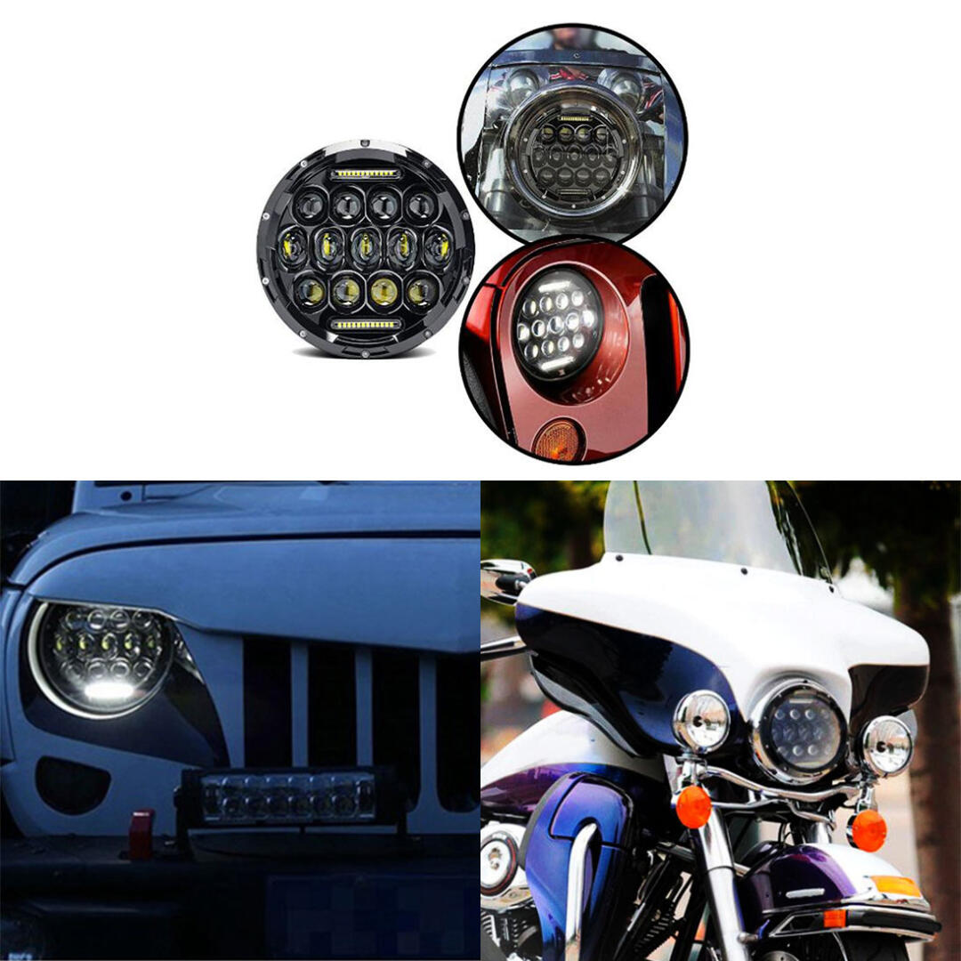 KNMASTER Knmaster Kübel DRL Motosiklet / Off Road / Otomobil Led Farı