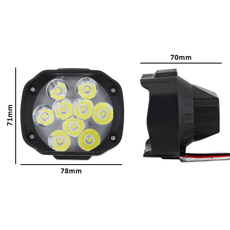 KNMASTER Knmaster Ostwind 18W Motosiklet / Off Road Led Sis Farı