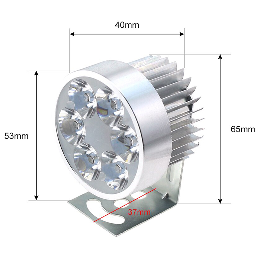 KNMASTER Knmaster Matol 9 Ledli Motosiklet Led Sis Farı