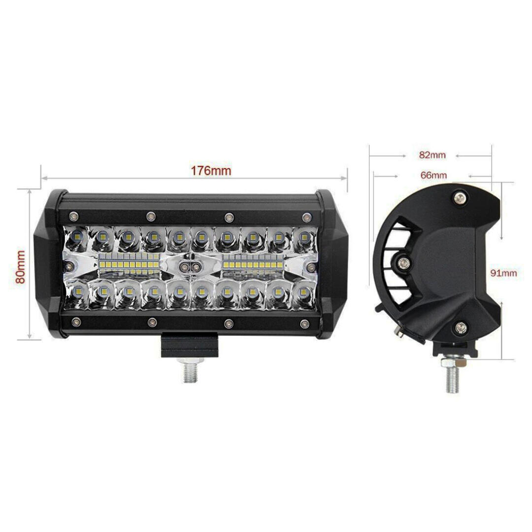 KNMASTER Knmaster Snake x2 120W Bar Tipi Off Road Led Sis Farı