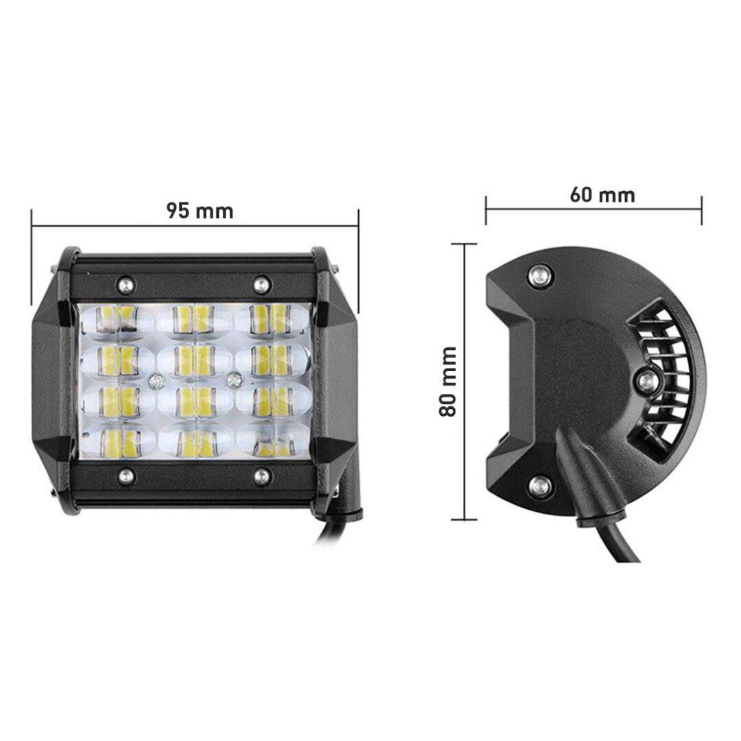 KNMASTER Knmaster Muscle 72W Bar Tipi Off Road Led Sis Farı