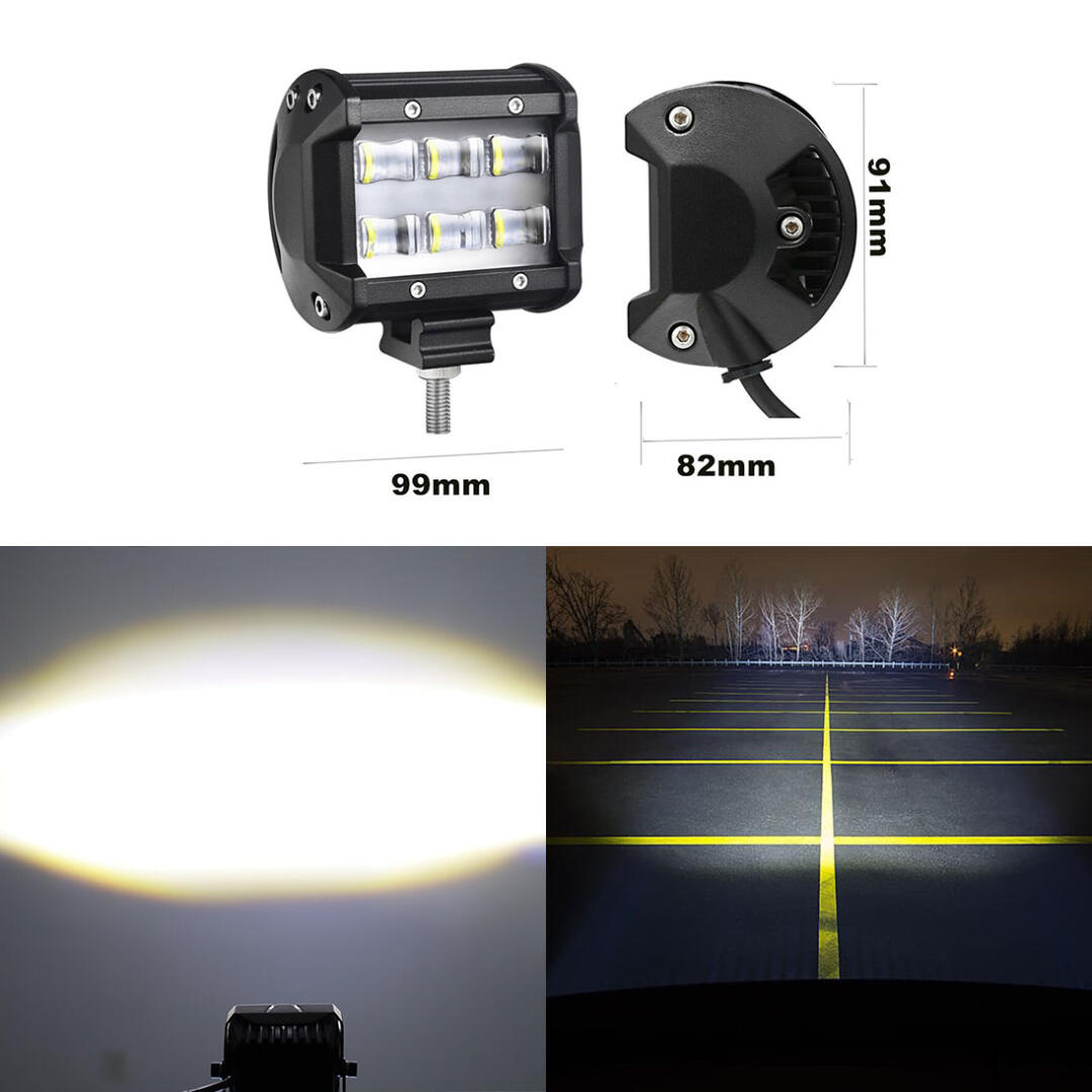 KNMASTER Knmaster Panzer 30W Bar Tipi Motosiklet / Off Road Led Sis Farı
