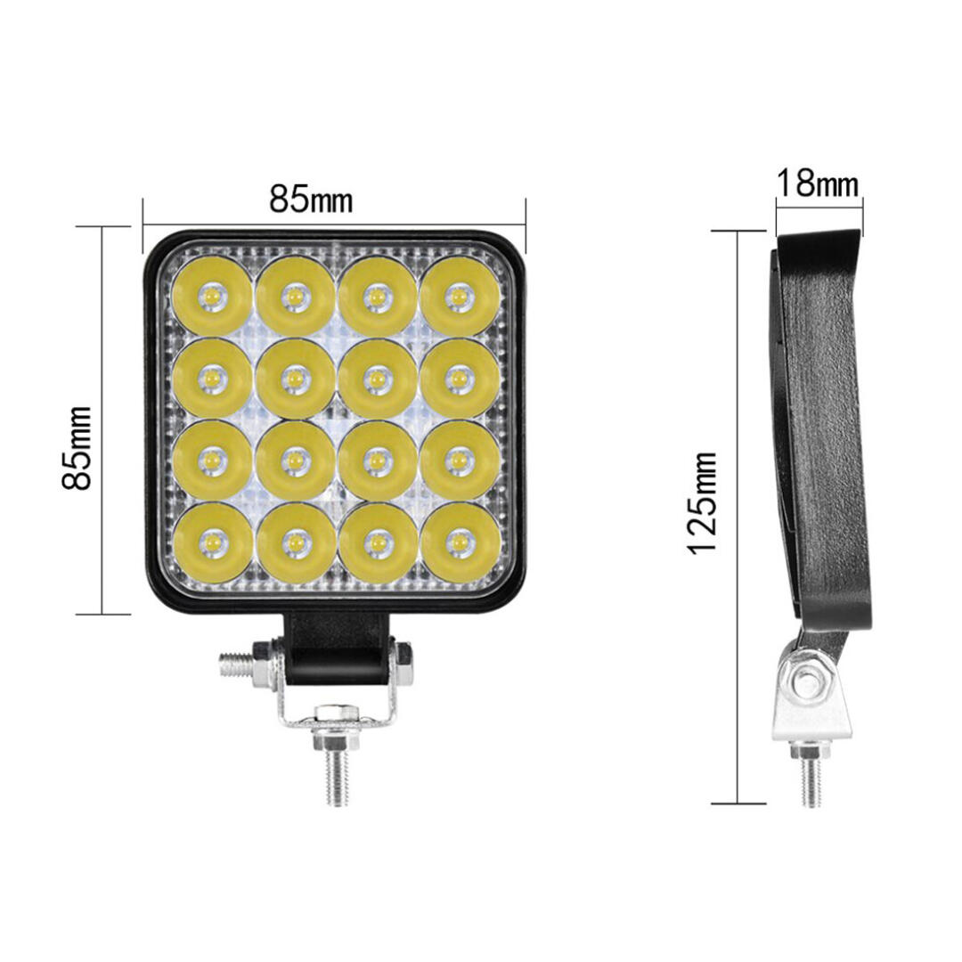 KNMASTER Knmaster Safriel 48W 16 Ledli Off Road Sis Farı