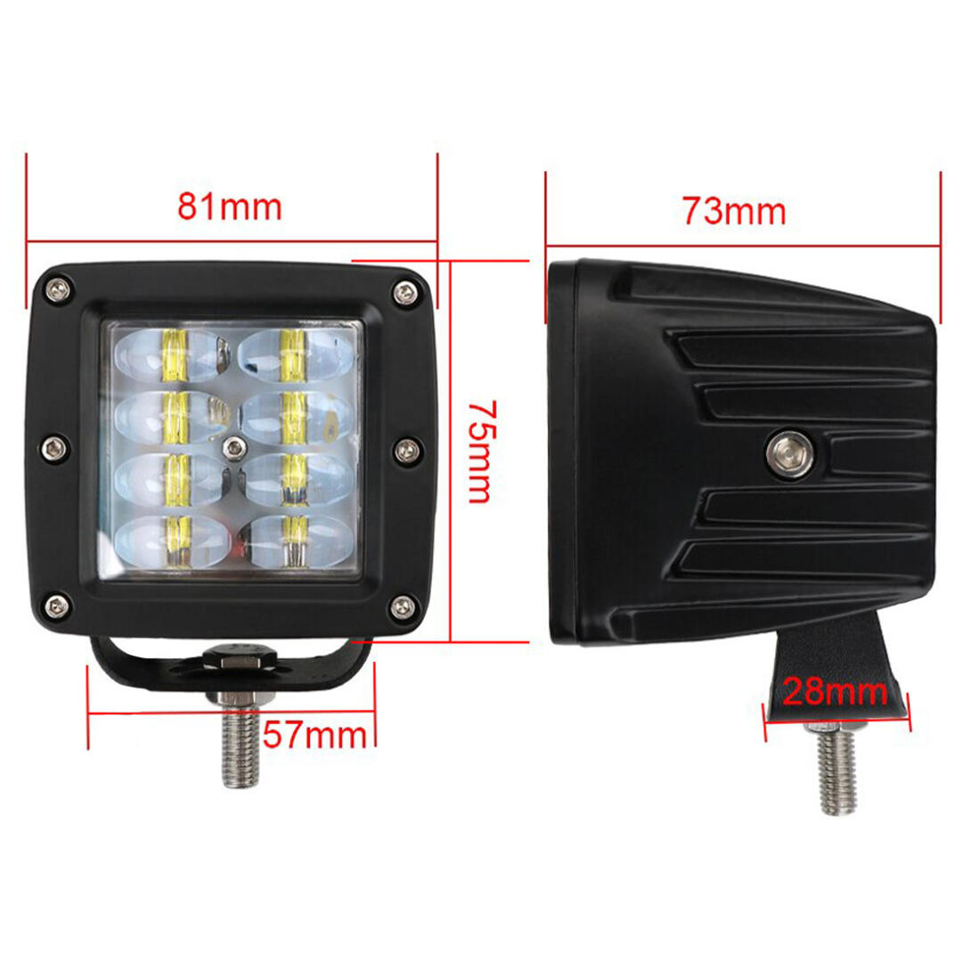 KNMASTER Knmaster Lammer 24W Motosiklet / Off Road Sis Farı