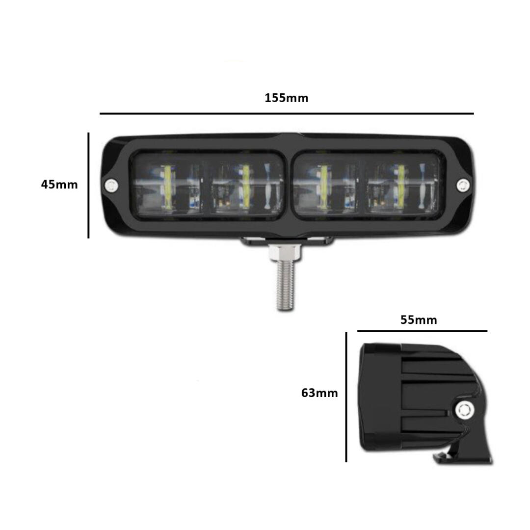 KNMASTER Knmaster Glasser 30W Motosiklet / Off Road Sis Farı
