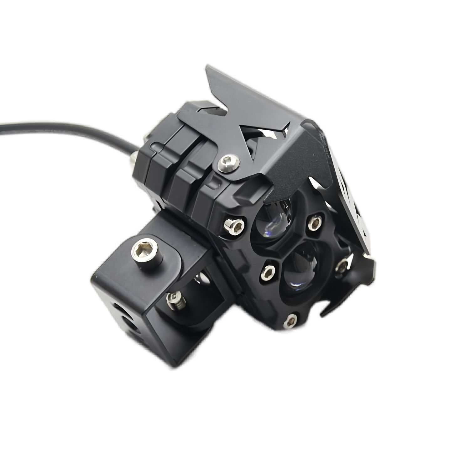 KNMASTER Knmaster Transformers 25W 3 Renkli Motosiklet Led Sis Farı