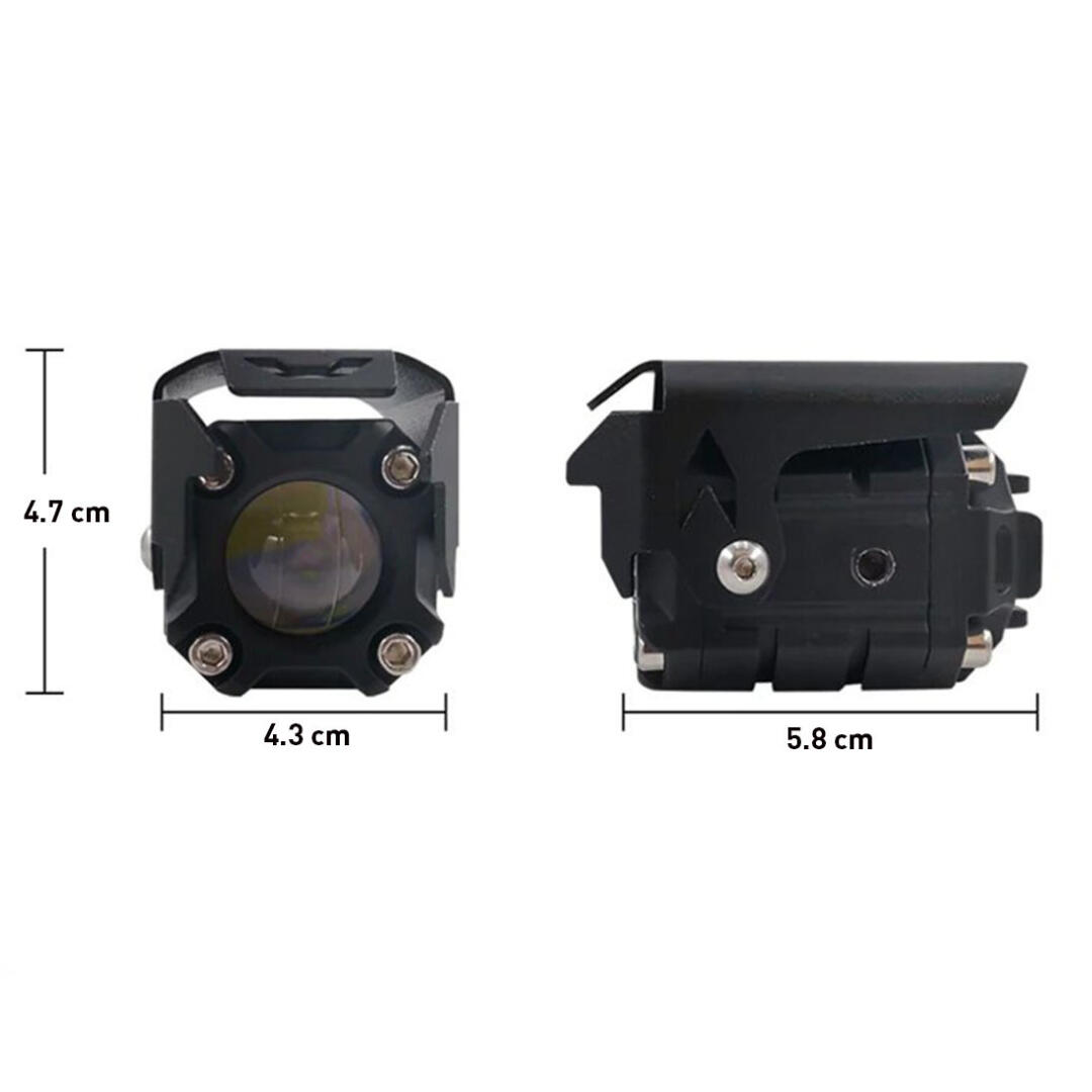 KNMASTER Knmaster Helmet 40W Motosiklet / Off Road Sis Farı