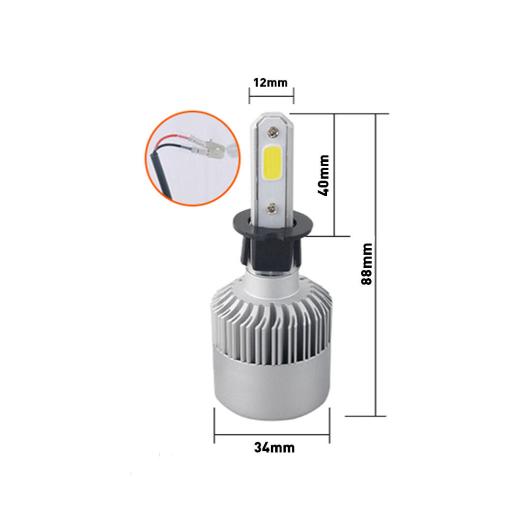 KNMASTER Knmaster LA-200 Evrensel H1 Led Far Ampulü