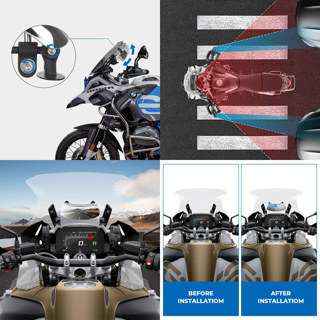 KNMASTER Knmaster Evrensel MA-180 Motosiklet Kör Nokta Aynası