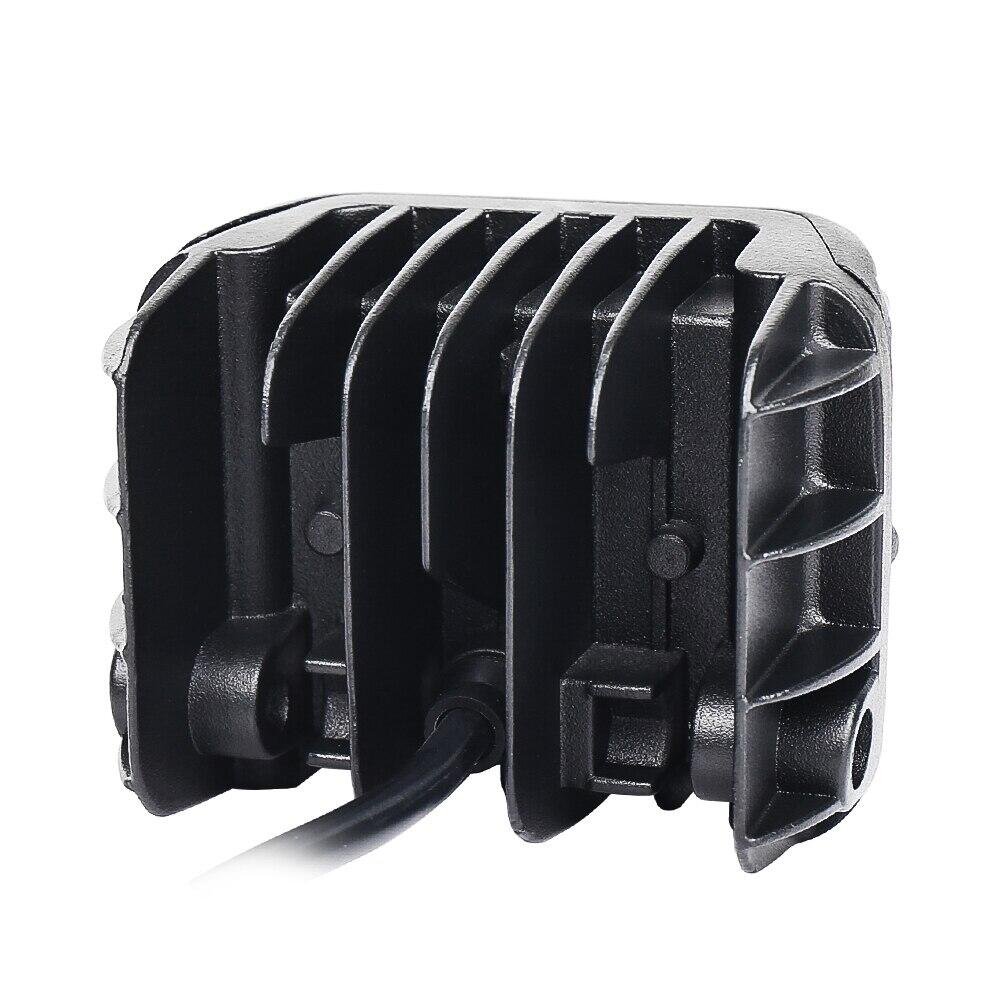 KNMASTER Knmaster Tornado Turuncu Sinyalli 60W Çakarlı Motosiklet / Off Road Sis Farı Beyaz