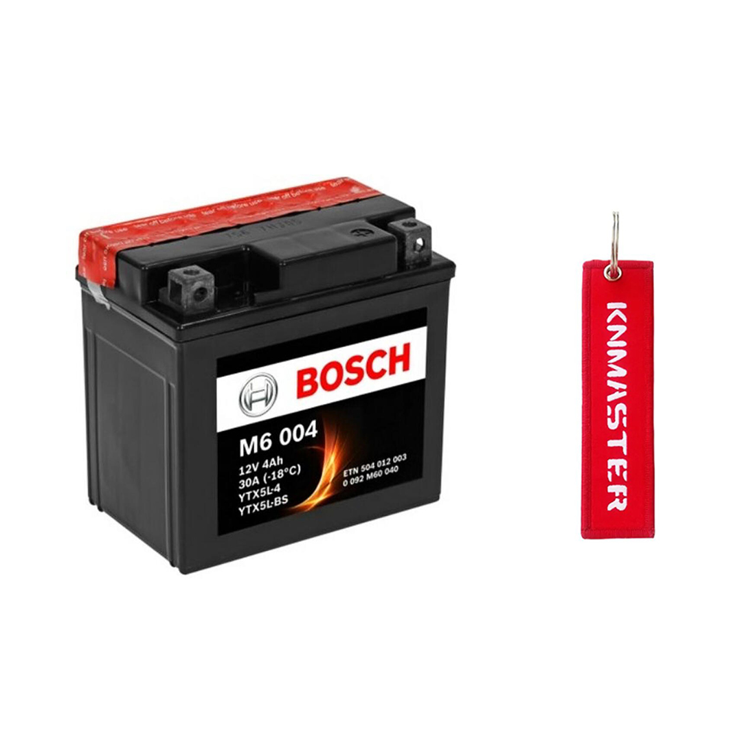 Bosch YTX5L-BS Motosiklet Aküsü + KNMASTER ANAHTARLIK