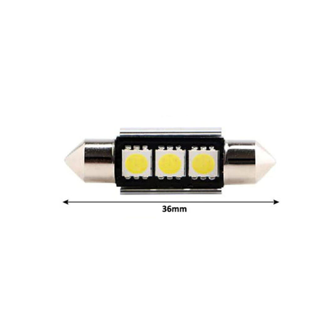 KNMASTER Festoon 5050 Smd 3 Ledli Beyaz Led