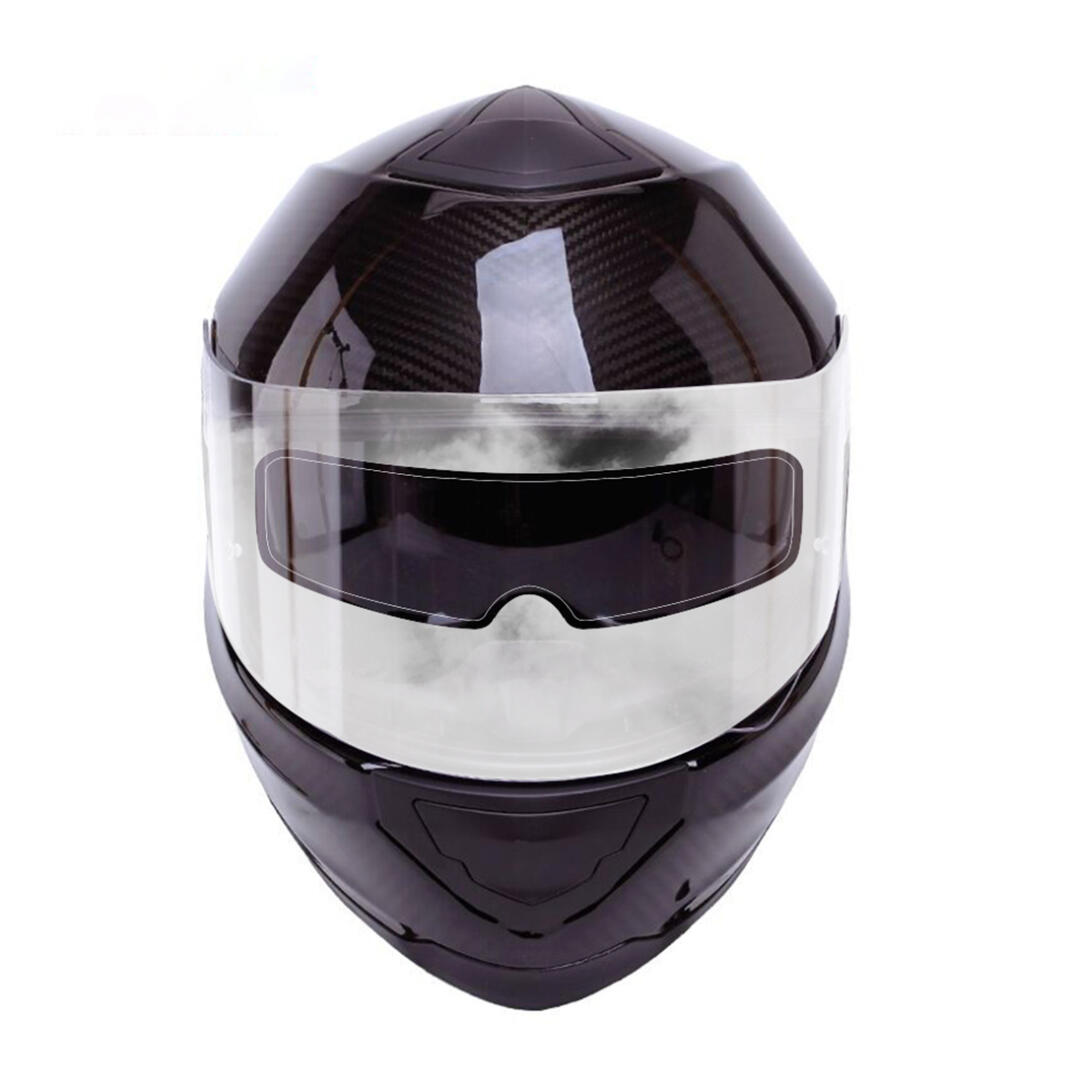 KNMASTER Knmaster Motosiklet Kask İçin Evrensel Yağmur Kaydırıcı ve Buğu Önleyici Set
